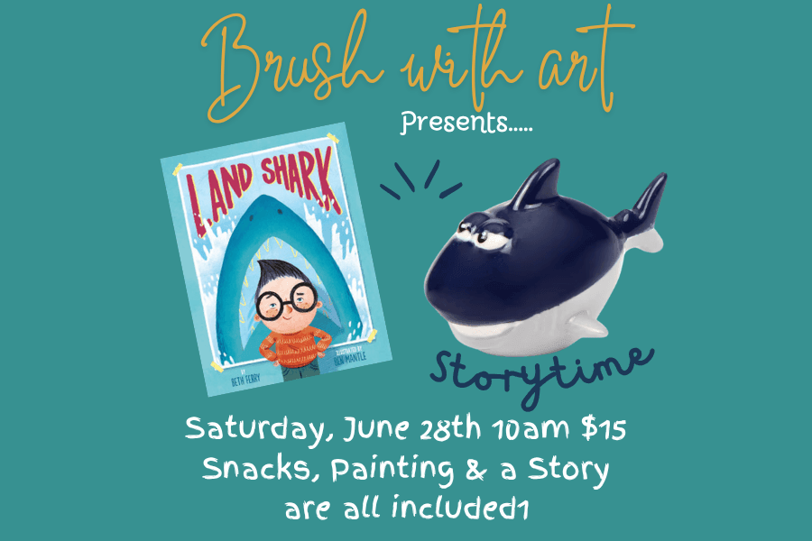 Brush with Art Storytime - June 28th at 10 am