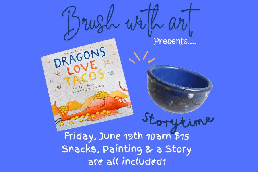 Brush with Art Storytime - June 13th at 10 am