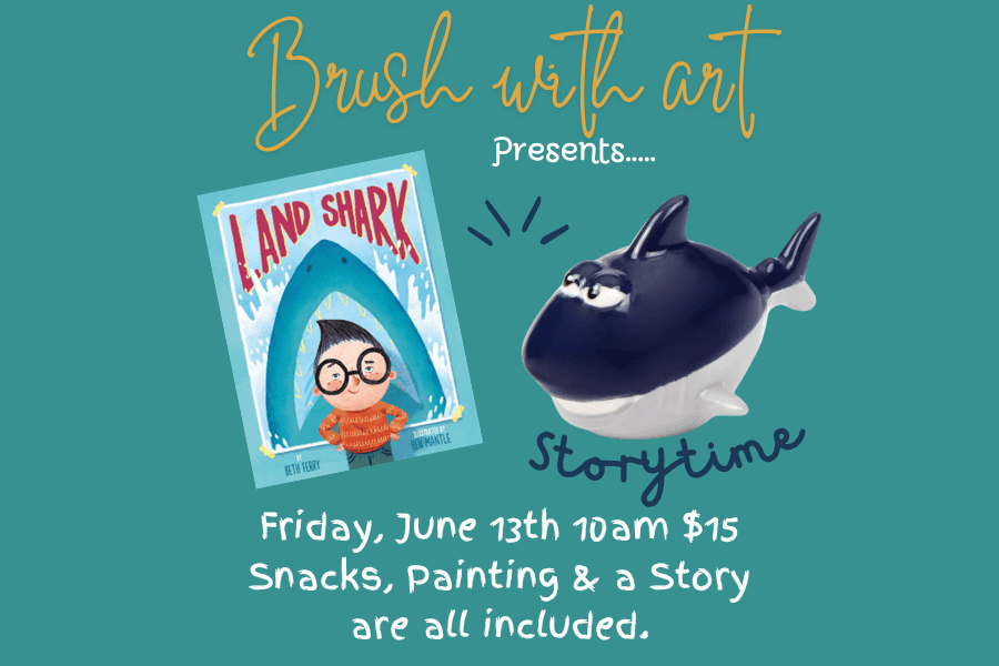 Brush with Art Storytime - June 13th at 10 am